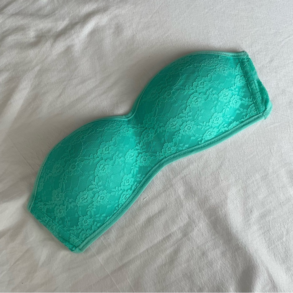 Turquoise Lace Bandeau